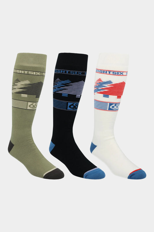 686 Mens Treelife Sock 3-Pack - Neutral