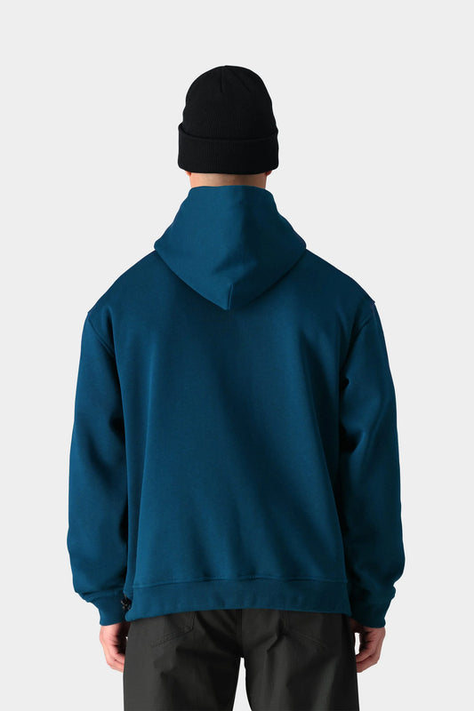 686 Mens Vintage Premium Heavyweight Hoodie - Moroccan Blue