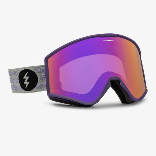 Electric EK1 Goggle - Volt Grey Purple/Purple Chrome + Yellow Lens