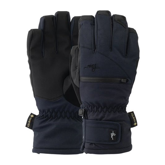 POW Womens Cascadia GORE-TEX Short Glove +WARM - Black