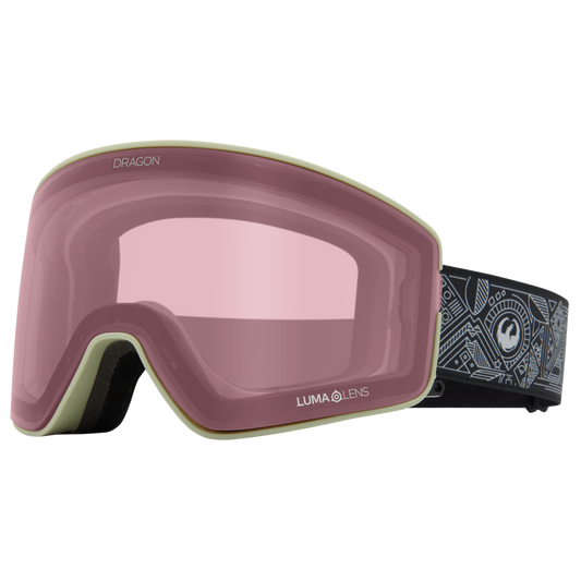 Dragon PVX2 Goggles - GIGI RUF/Lumalens Dark Smoke + Lumalens Light Rose