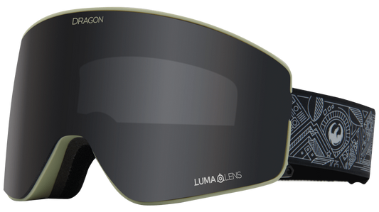 Dragon PVX2 Goggles - GIGI RUF/Lumalens Dark Smoke + Lumalens Light Rose