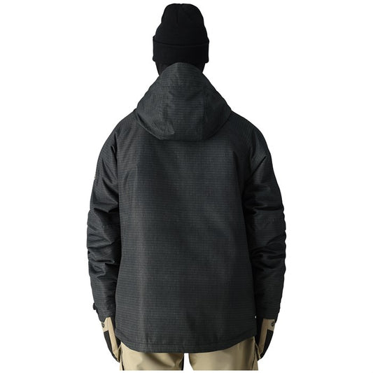 686 Mens Geo Insulated Jacket - Black Ripstop Colorblock
