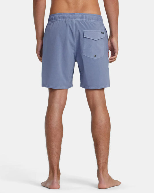 RVCA VA Pigment Elastic Waist Boardshort 17" - Blue Tide