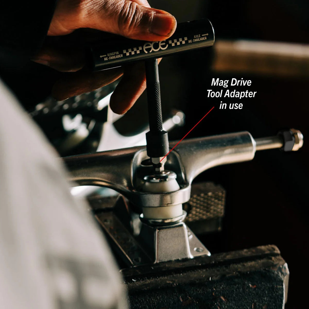 Ace Inverted Magna Adaptor and Keychain Tool
