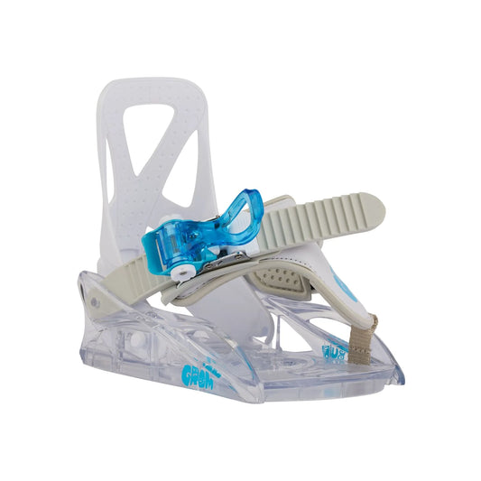 Burton Kids Mini Grom Snowboard Bindings - White
