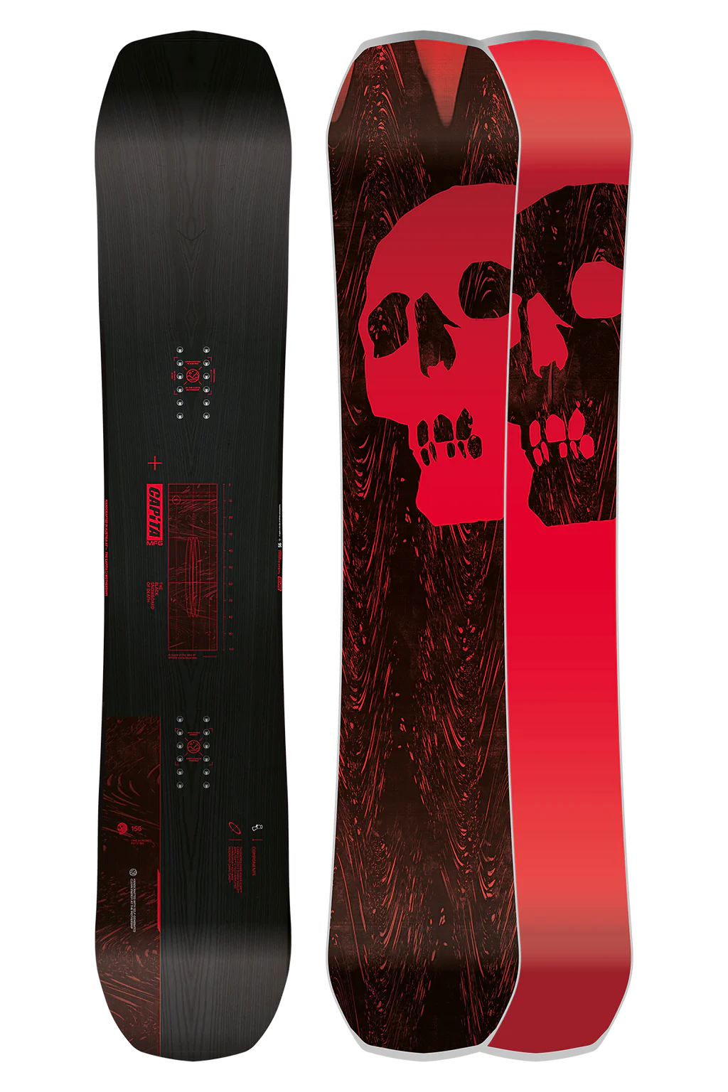 Capita The Black Snowboard of Death 2025 Mens Snowboard – WWS