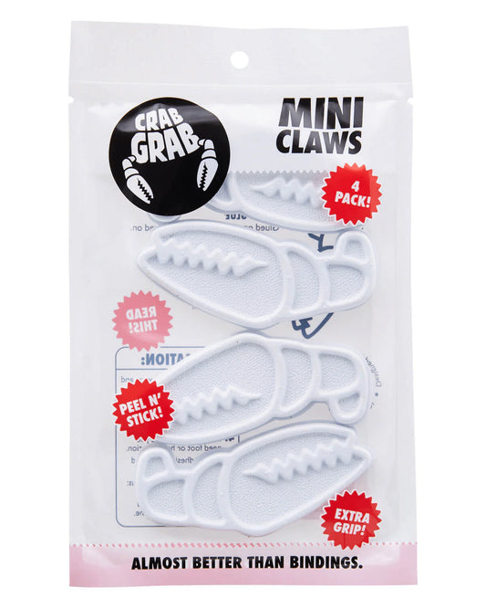 Crab Grab Mini Claws Stomp Pad - White
