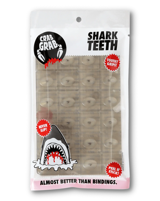 Crab Grab Shark Teeth Stomp Pad - Smoke