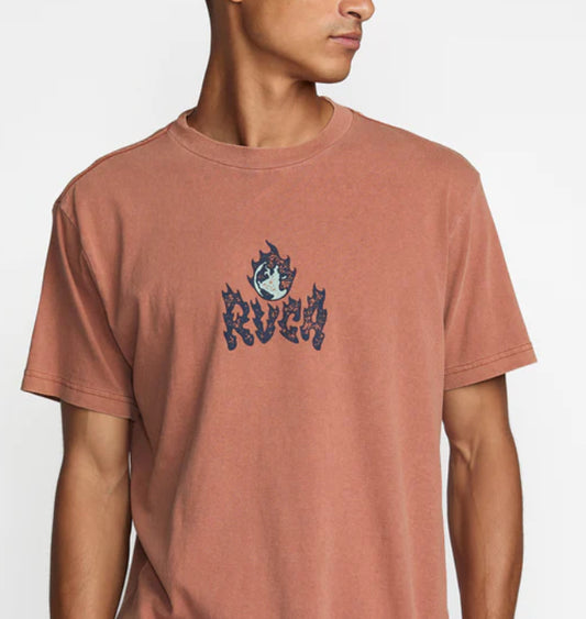 RVCA Burn Notice SS T-Shirt
