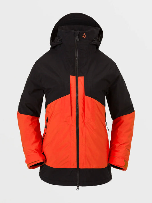 Volcom Womens Aw 3-in-1 GORE-TEX Jacket - Orange Shock