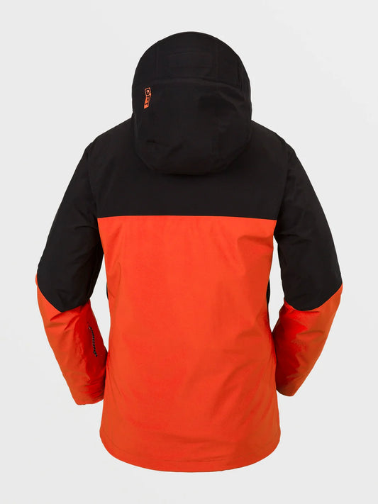 Volcom Womens Aw 3-in-1 GORE-TEX Jacket - Orange Shock