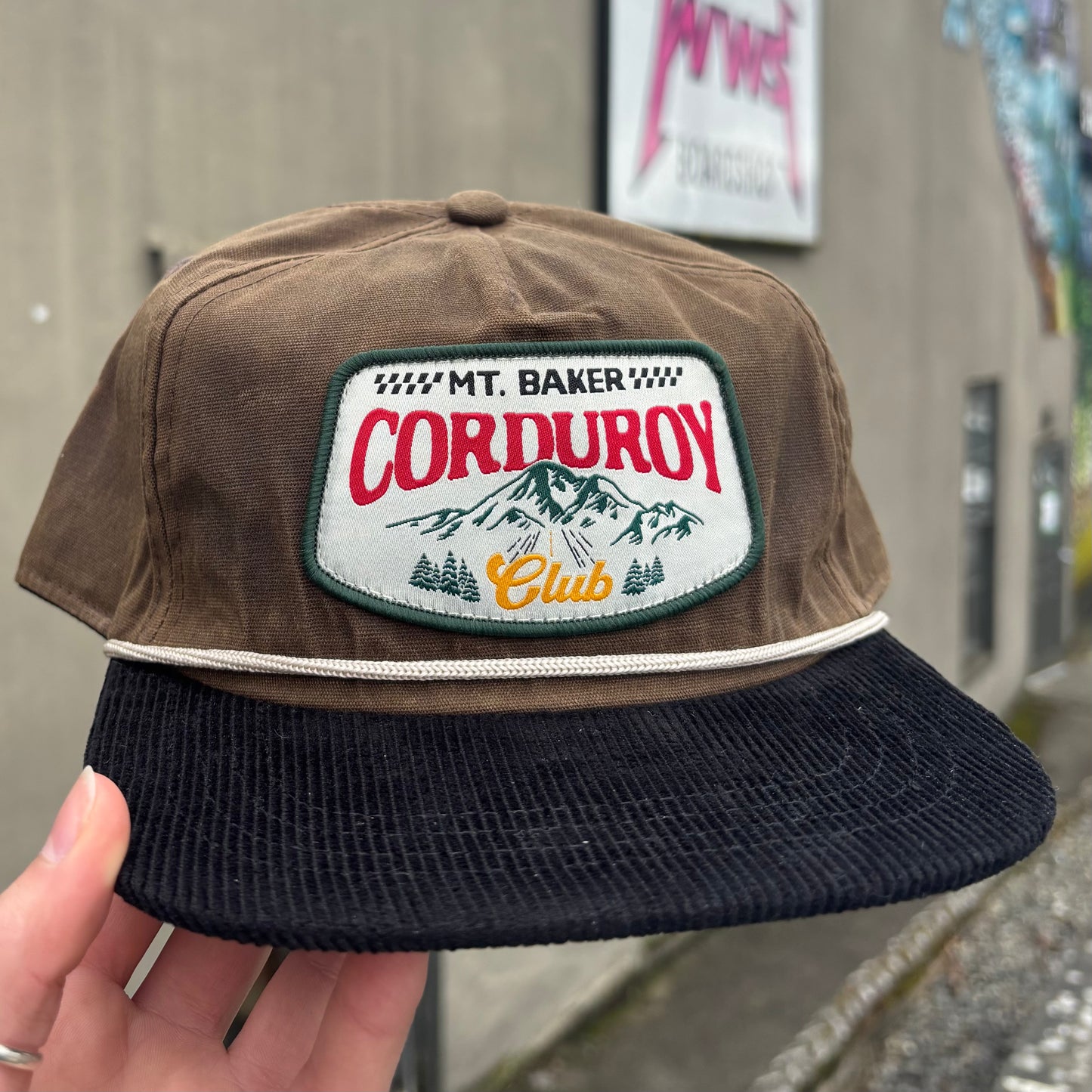 Mt. Baker Corduroy Club Hat