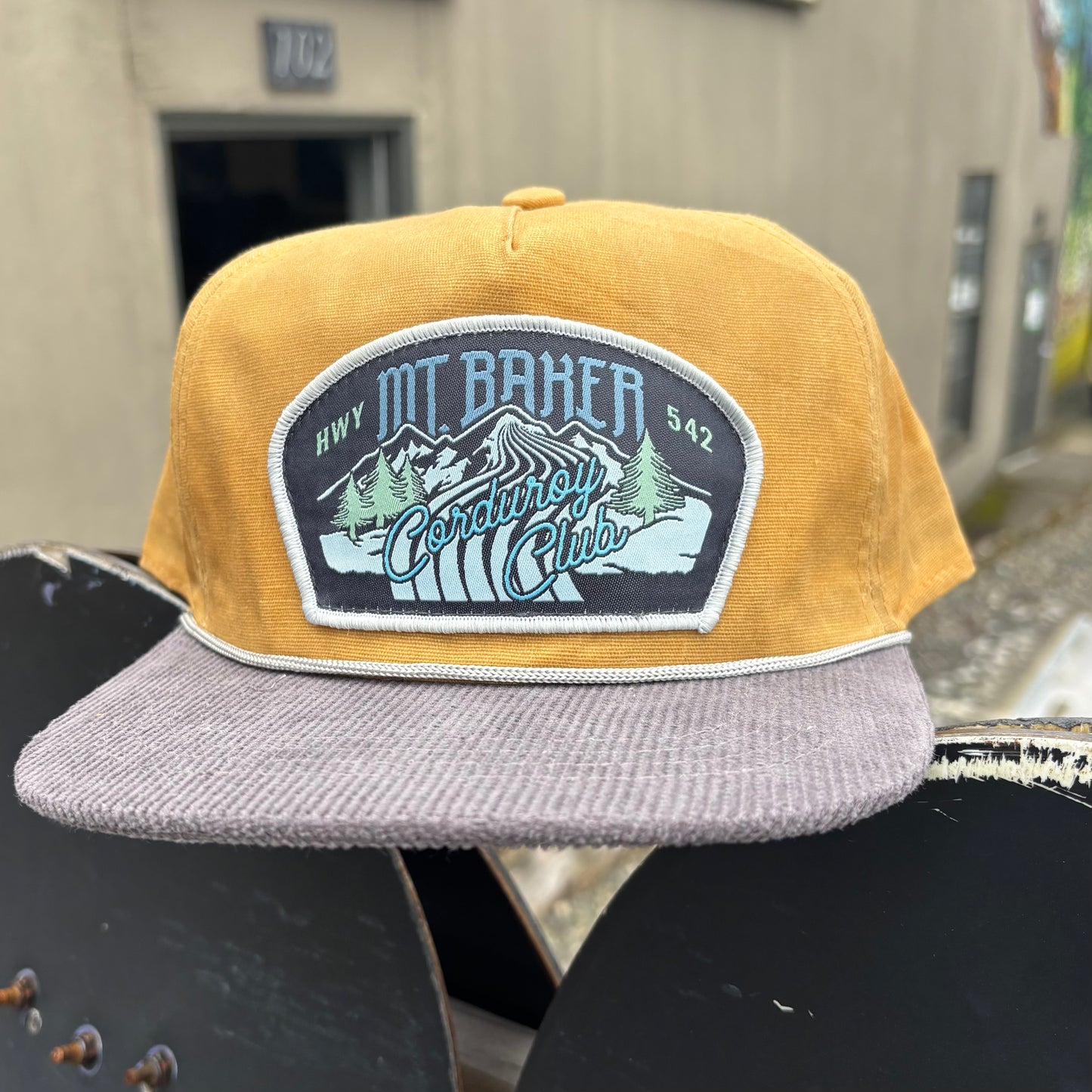 Mt. Baker Corduroy Club Hat
