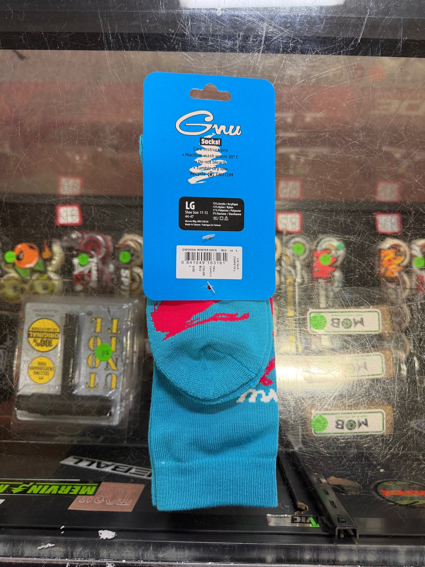 GNU Gwoosh Winter Sock