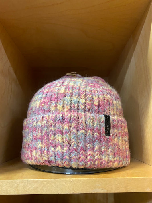 Autumn Marble Knit Beanie