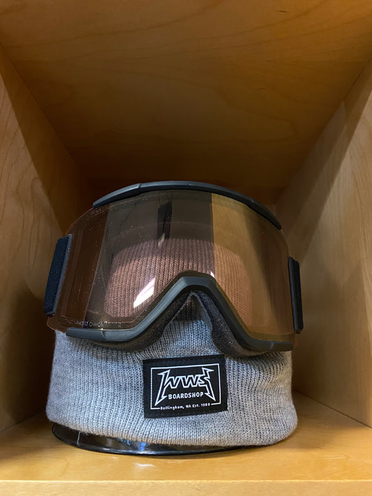 Smith Squad XL - Black + ChromaPop Pro Photochromic Gold Mirror