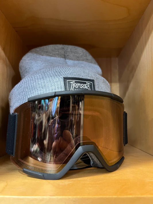 Smith Squad XL - Black + ChromaPop Pro Photochromic Gold Mirror