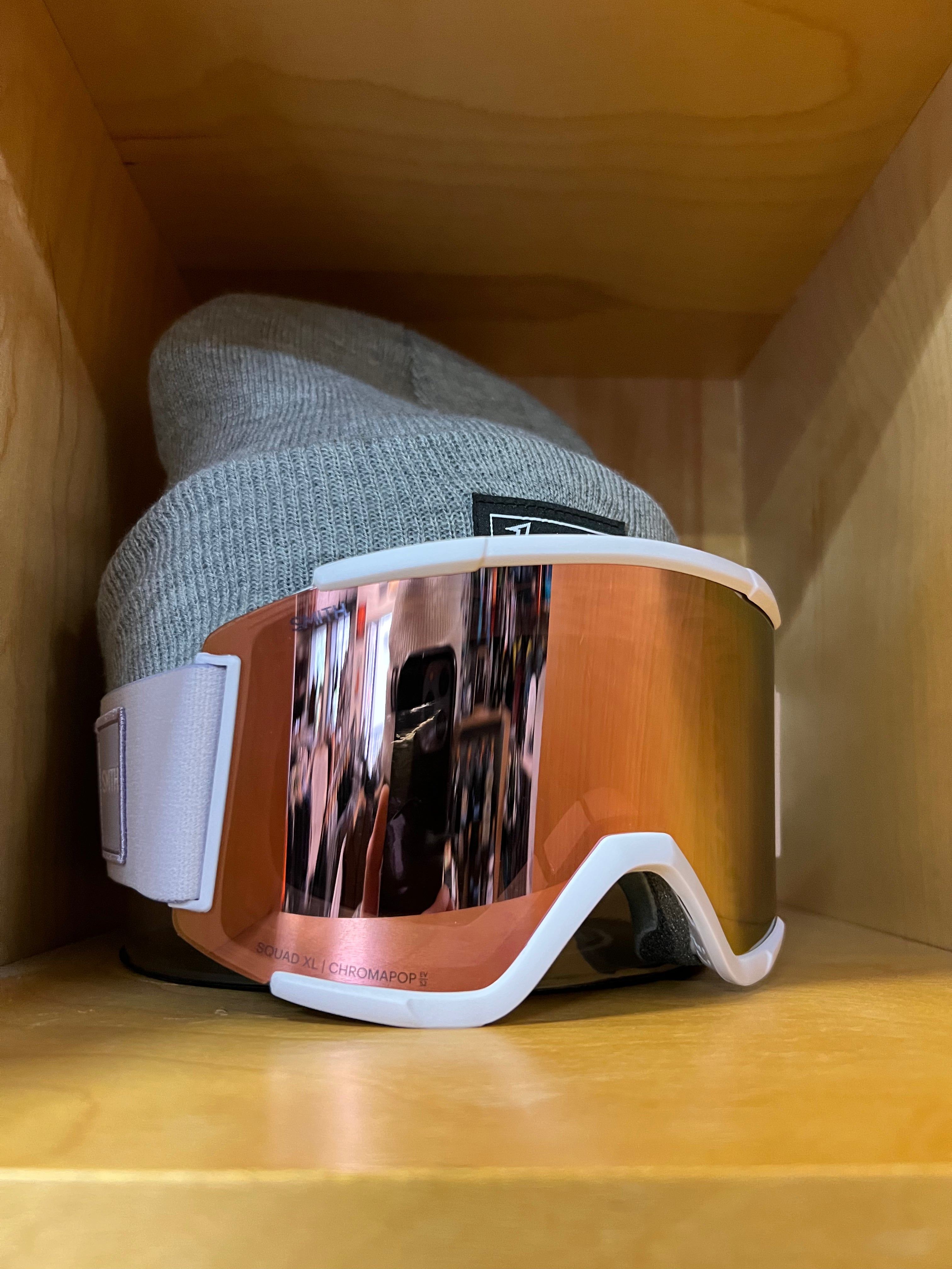 Smith Squad XL - Lunar Fog + ChromaPop™ Everyday Rose Gold Mirror