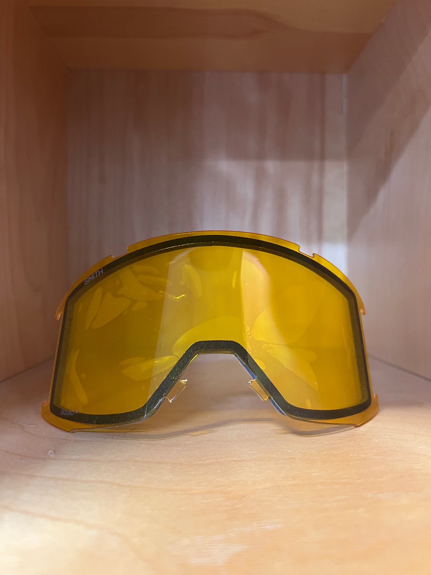 Smith Squad - Black + ChromaPop™ Sun Platinum Mirror + Yellow