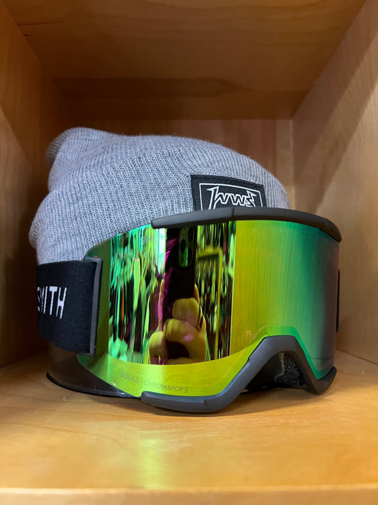 Smith Squad - Black + ChromaPop™ Everyday Green Mirror + Clear