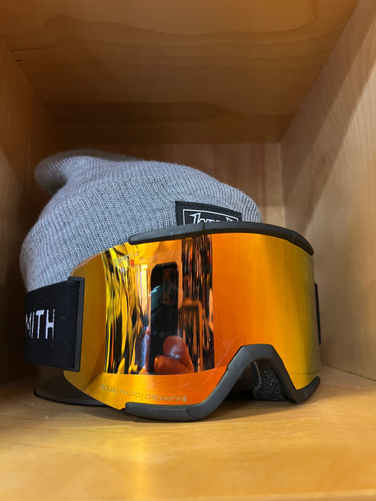 Smith Squad - Black + ChromaPop™ Pro Photochromic Red Mirror