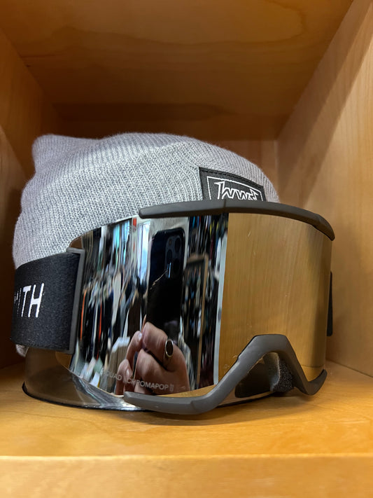 Smith Squad - Black + ChromaPop™ Sun Platinum Mirror + Yellow