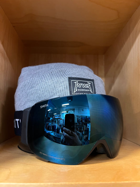 Smith I/O Mag - Black + ChromaPop™ Everyday Blue Mirror + Storm Blue Sensor Mirror