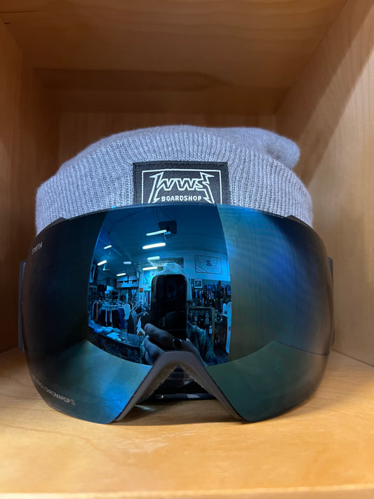 Smith I/O Mag - Black + ChromaPop™ Everyday Blue Mirror + Storm Blue Sensor Mirror