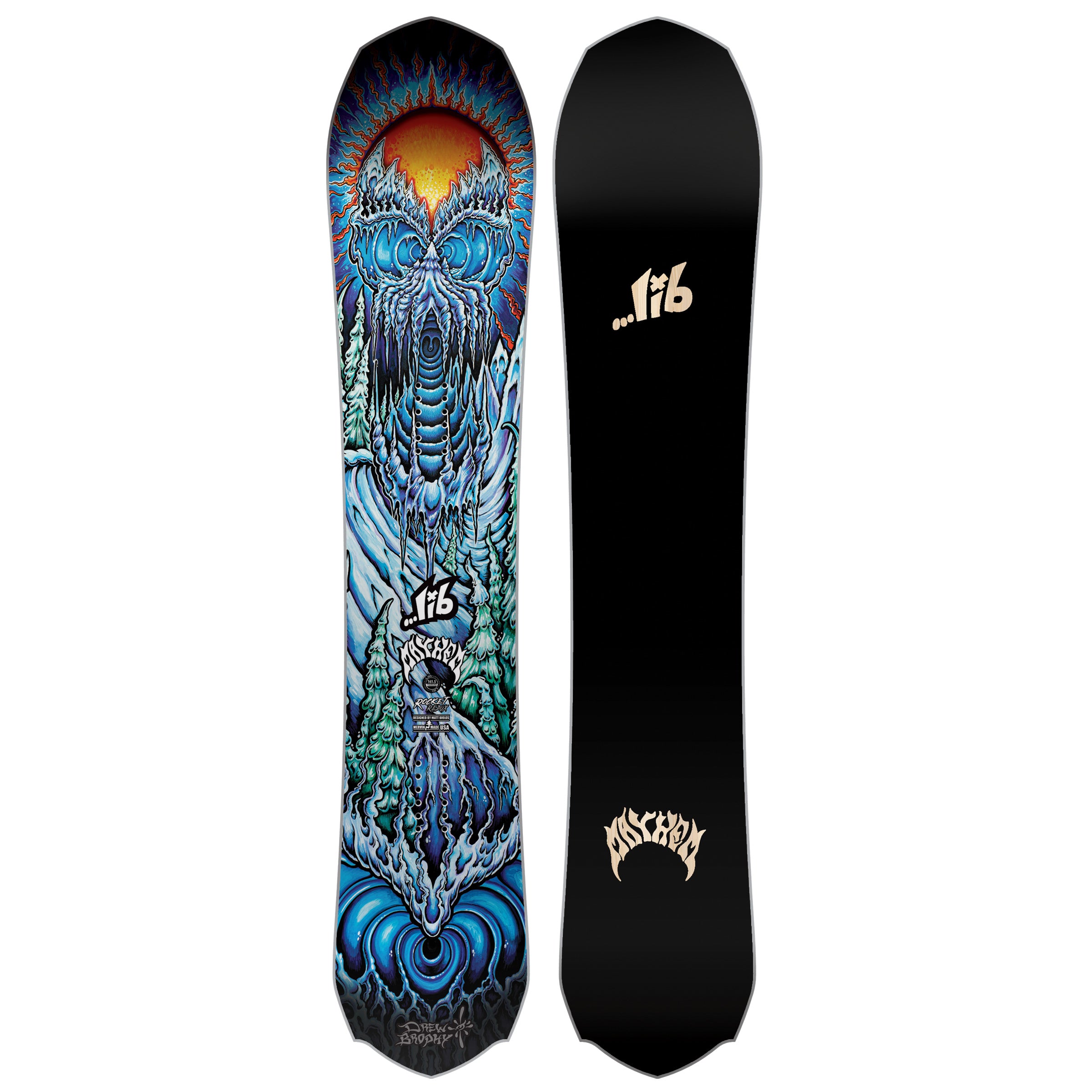【希少】LIBTECH MAYHEM ROCKET 157.5 Lib Tech Mayhem Rocket 2025 Mens Snowboard – WWS Boardshop