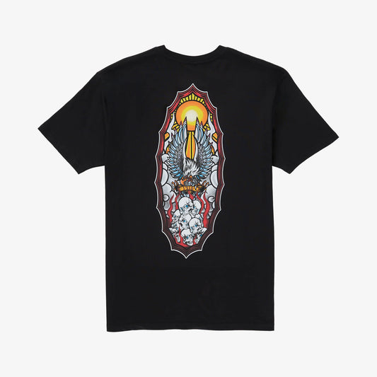 1910 La Aquila S/S T-Shirt - Black