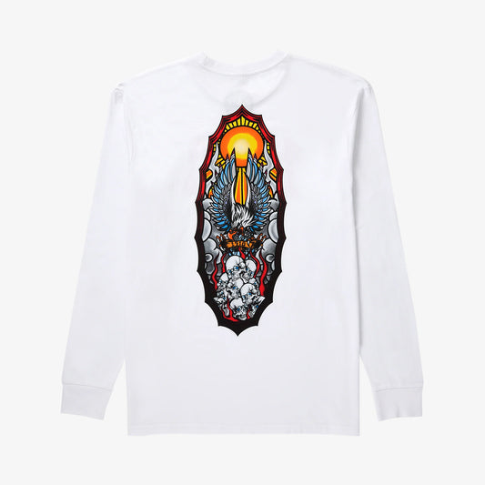 1910 La Aquila L/S T-Shirt - White