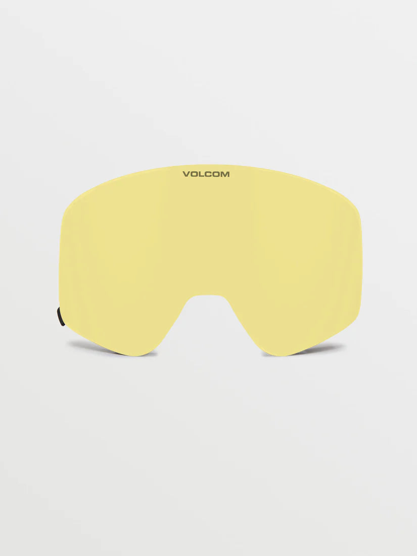 Volcom Odyssey Goggle Full Frame - Op Art/Gold Chrome + Yellow Bonus Lens
