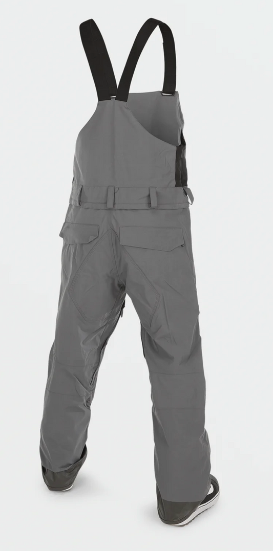 Volcom Mens Rain GORE-TEX Bib Overall - Dark Grey
