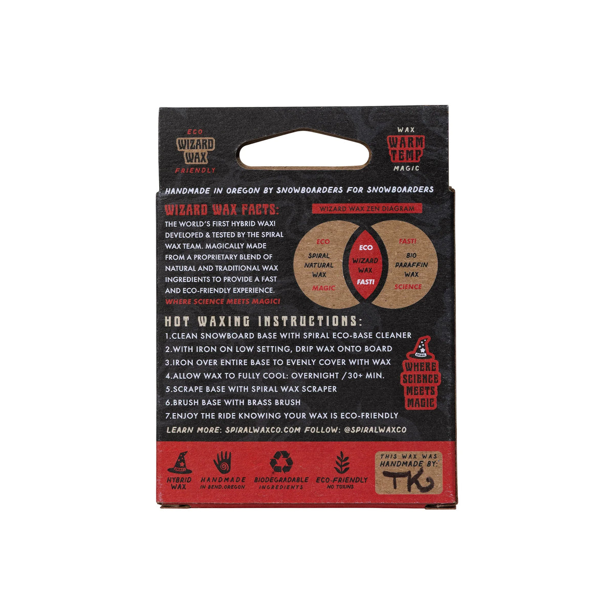 Spiral Wizard Wax - Warm Temp