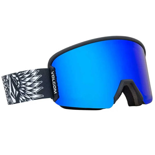 Volcom Garden 2 Goggle - Jamie Lynn/Blue Chrome + Yellow Lens