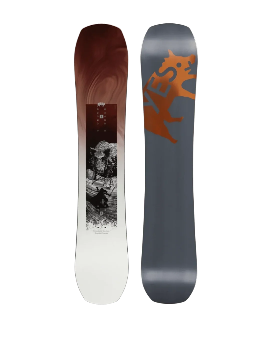 yes 2025 snowboards YES Standard Uninc DC 2025 Mens Snowboard