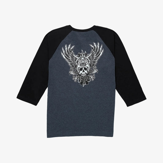 1910 Bombs Away L/S Raglan Tee