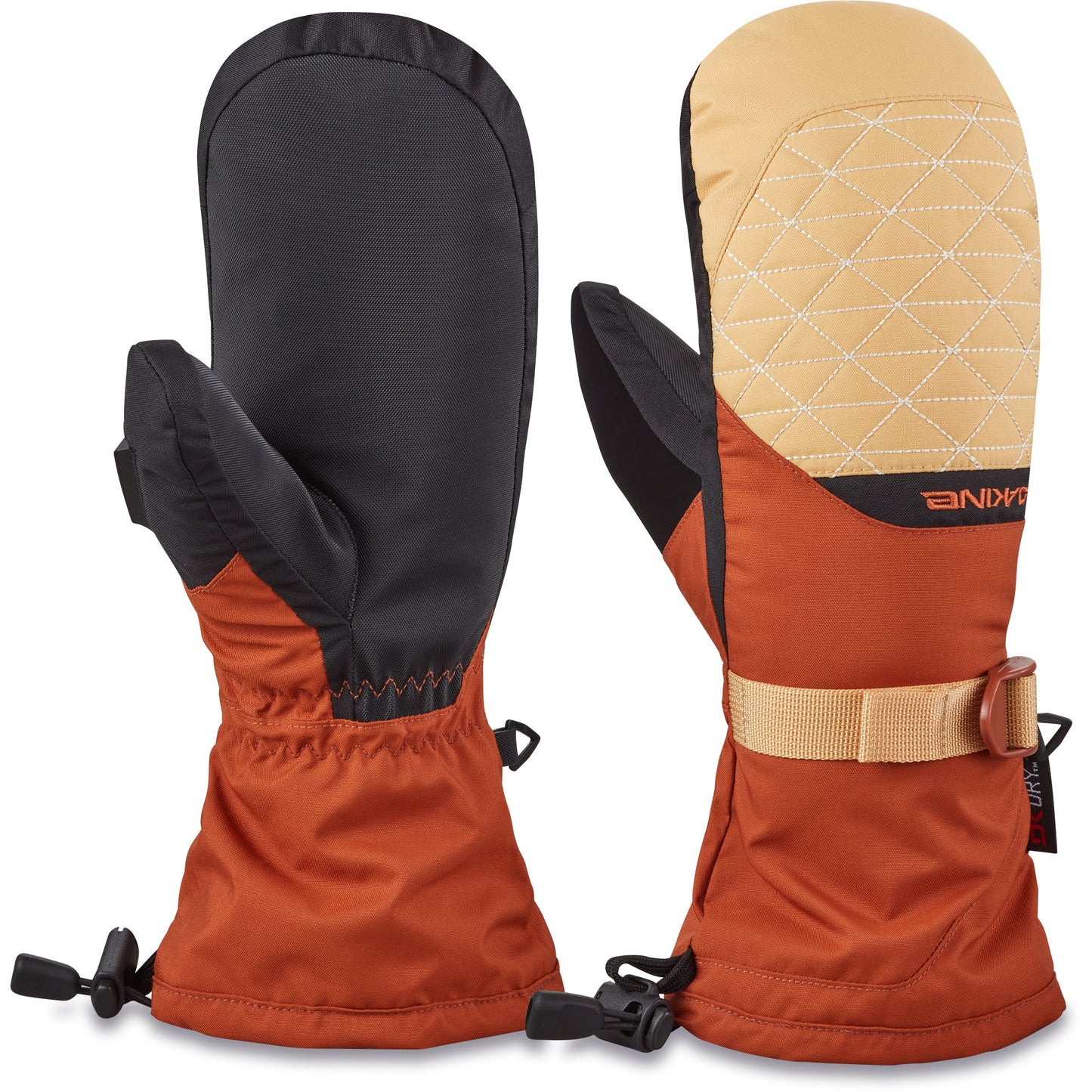 Dakine Womens Camino Mittens - Gingerbread