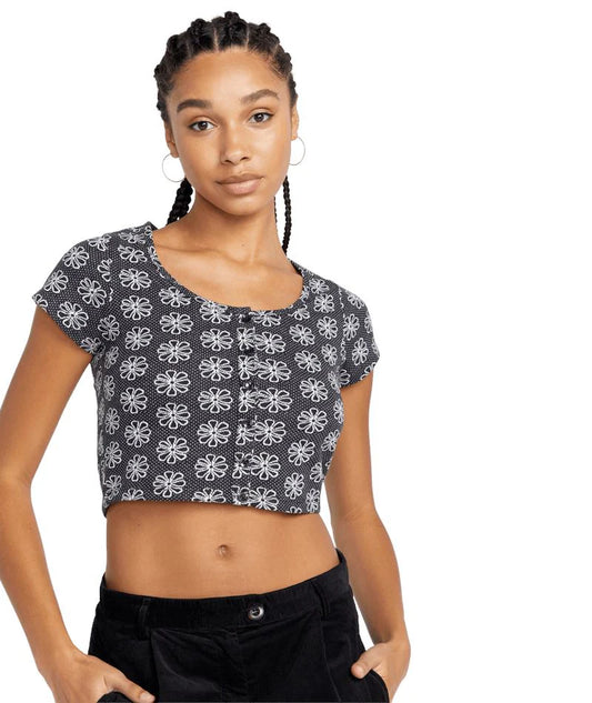 Volcom Daisie Babie Top - Black