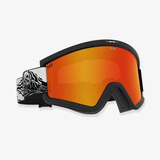 Electric Hex Goggle - 1910 x Electric/Red Chrome + Rose Lens