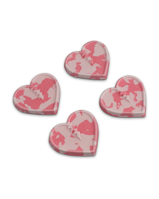 Crab Grab Mini Hearts Stomp Pad - Bubblegum Swirl