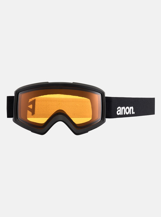 Anon Helix 2.0 Goggles - Black/Perceive Variable Green + Amber Bonus Lens