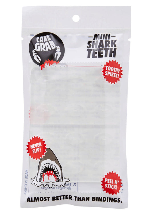 Crab Grab Mini Shark Teeth Stomp Pad - Clear