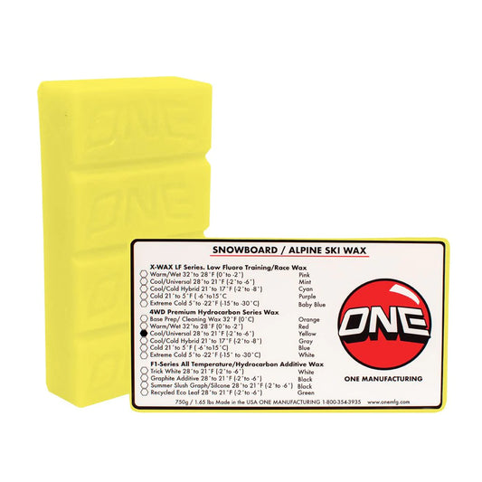 One Ball 750g 4WD Wax COOL Bulk Snowboard Wax
