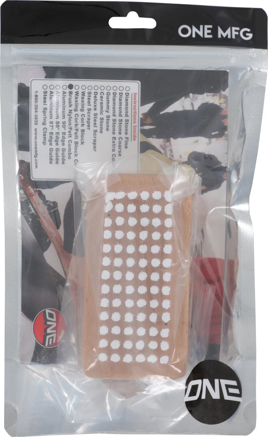 One Ball Nylon/Felt Waxing Brush Combo