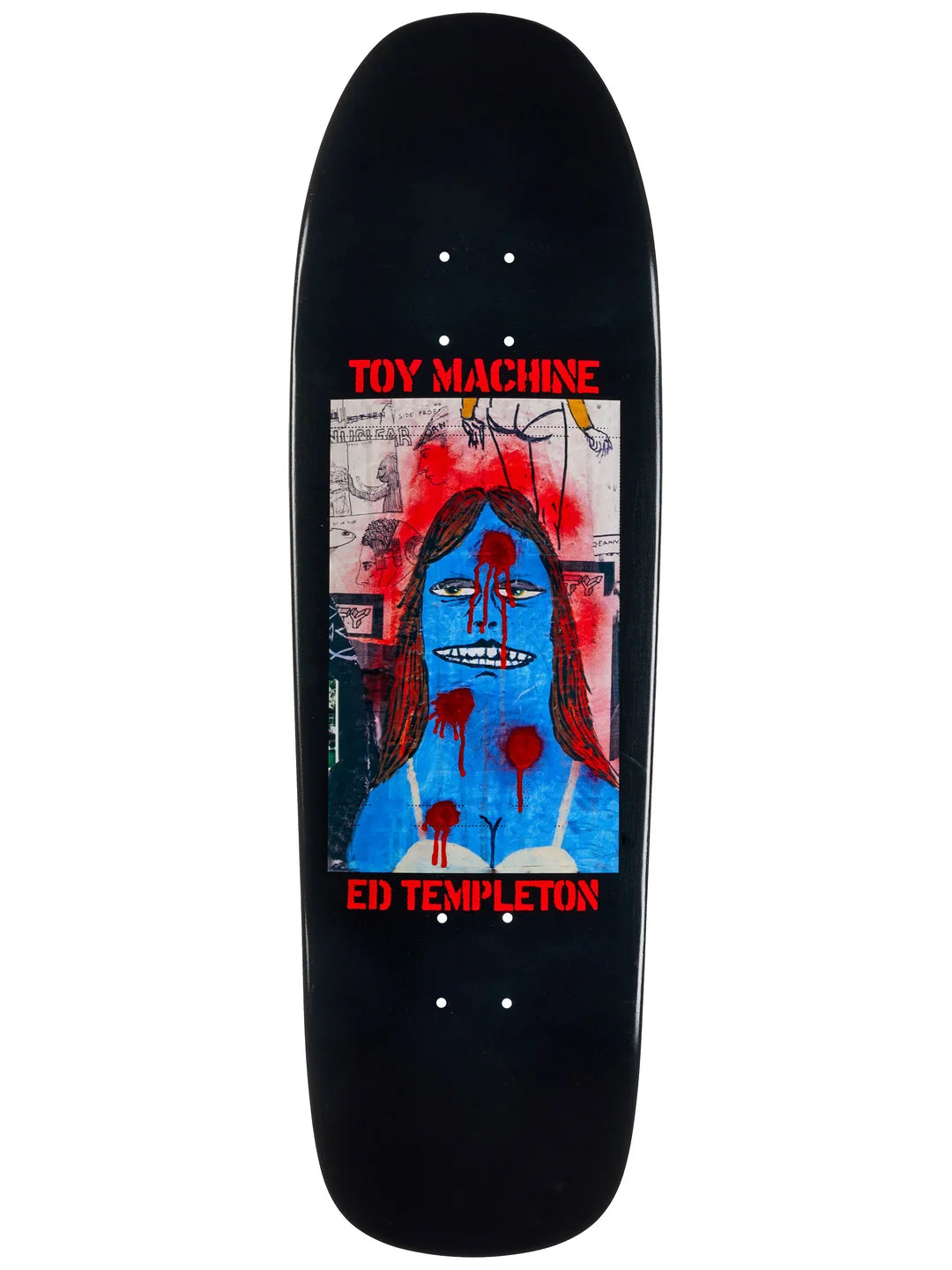 Toy Machine Templeton Graffiti Deck 9.5