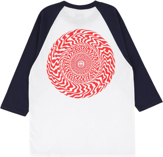 Spitfire Swirled Classic 3/4 Sleeve T-Shirt