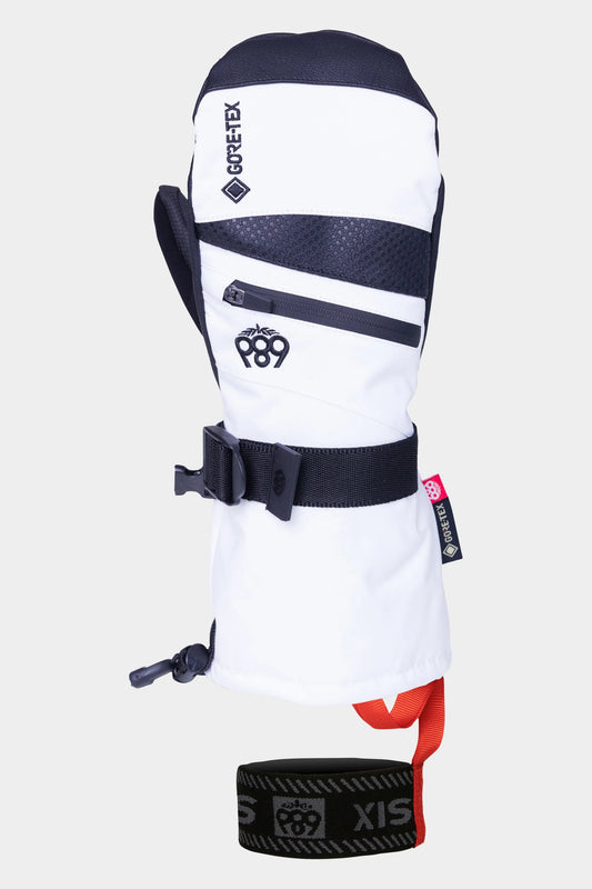 686 Womens GORE-TEX Smarty 3-in-1 Gauntlet Mitt - White