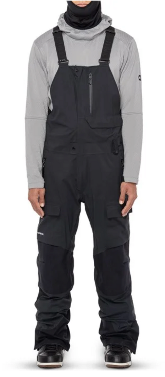 686 Mens GORE-TEX Dispatch Bibs - Black – WWS Boardshop